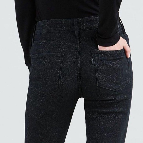 levi's glitter jeans